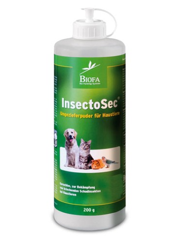 InsectoSec -Haustier- 200 g Stäubeflasche